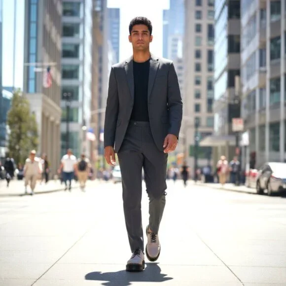 Dr. Martens 8053 Quad Retro Vintage Taupe Platform Derby Oxfords, Size 10 - Picture 4 of 12